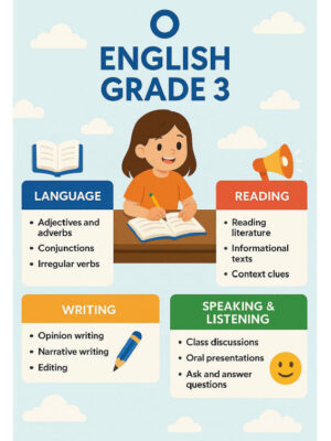 ENGLISH LEARNING CURRICULUM – GRADE 3